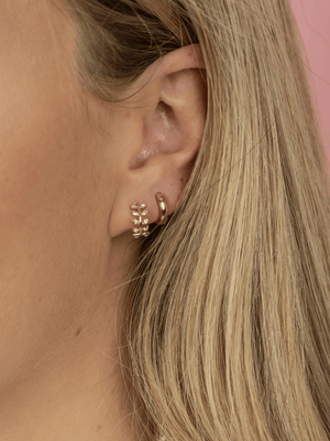 Vine Huggie Earrings