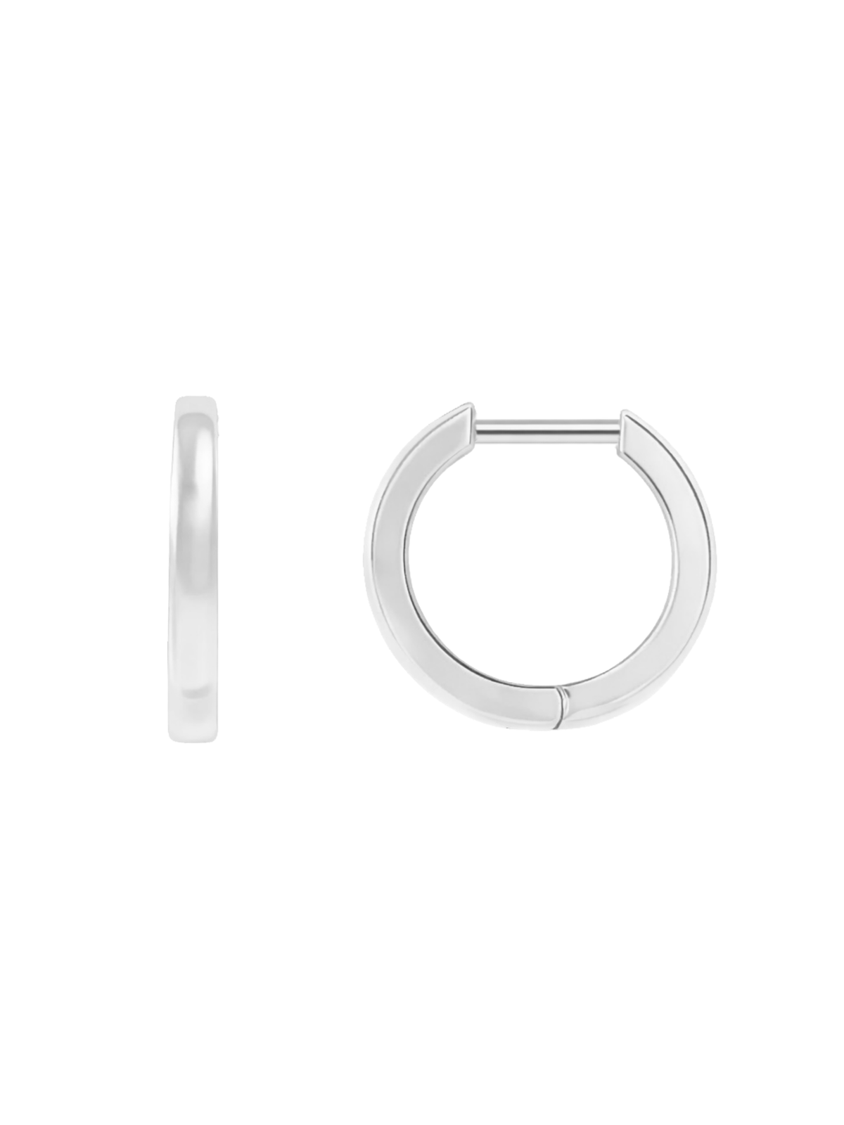 Gold Huggie Earrings 14K