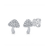Mushroom Stud Earring 14K