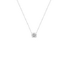 Round Diamond Necklace 14K