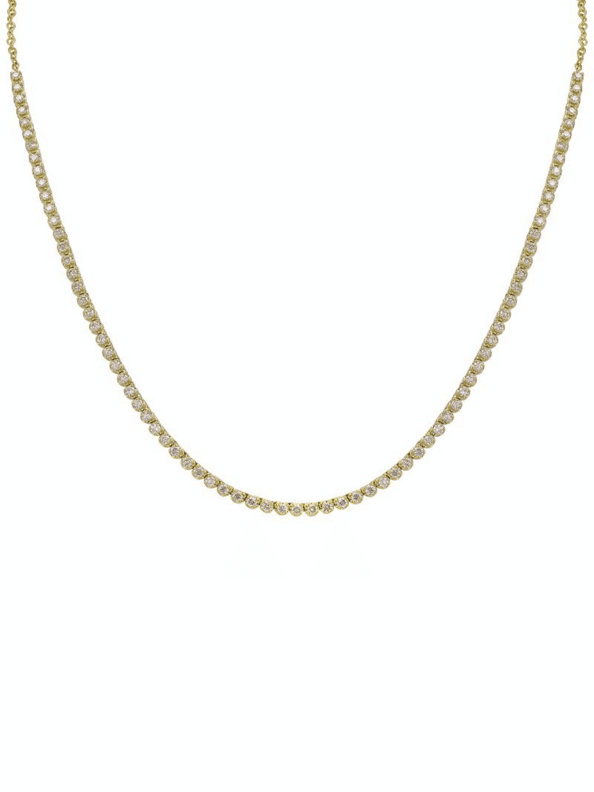 Cupcake Tennis Chain Necklace 14K