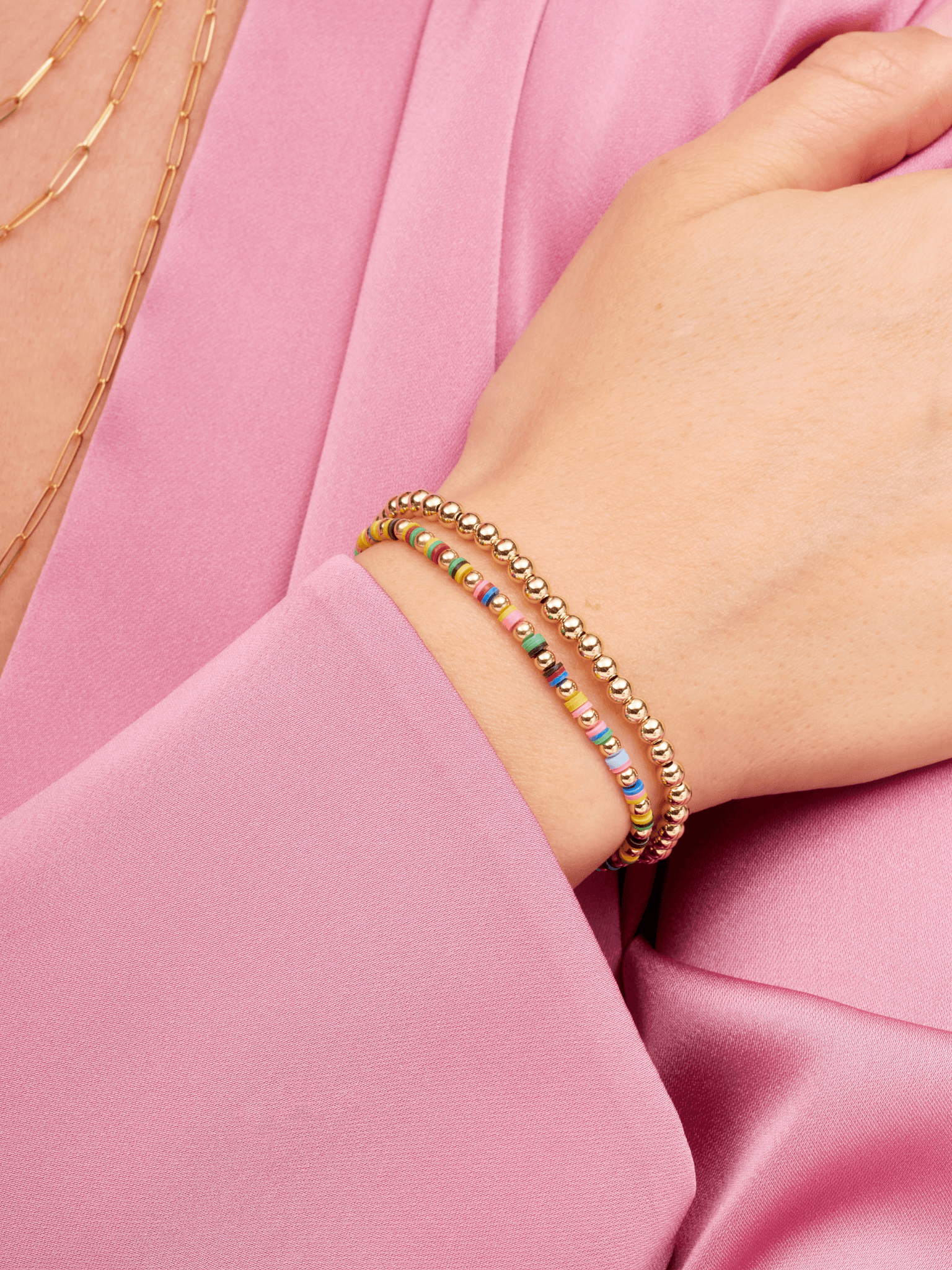 Stretch bracelet outlet set