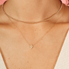Cactus Necklace 14K - LeMel
