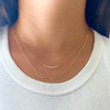 Chasing Diamonds Necklace 14K - LeMel
