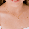 Cross Necklace in Pearl - LeMel