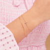 Diamond Cross Bracelet 14K - LeMel