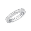 Emerald Cut Eternity Band 14K - LeMel