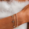 Endless Heart Pearl Bracelet 14K - LeMel