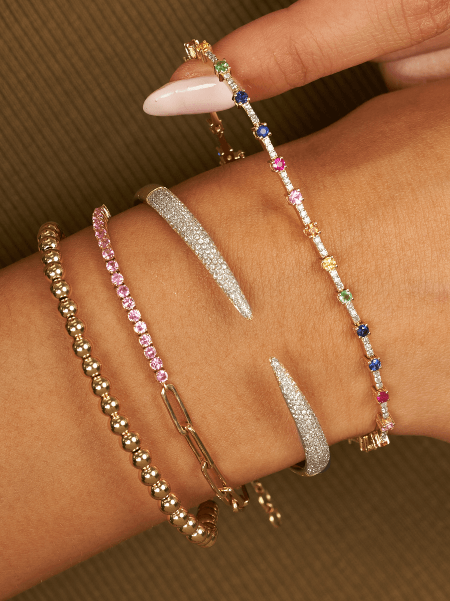 Everyday Stretch Bracelet 4mm LeMel LeMel