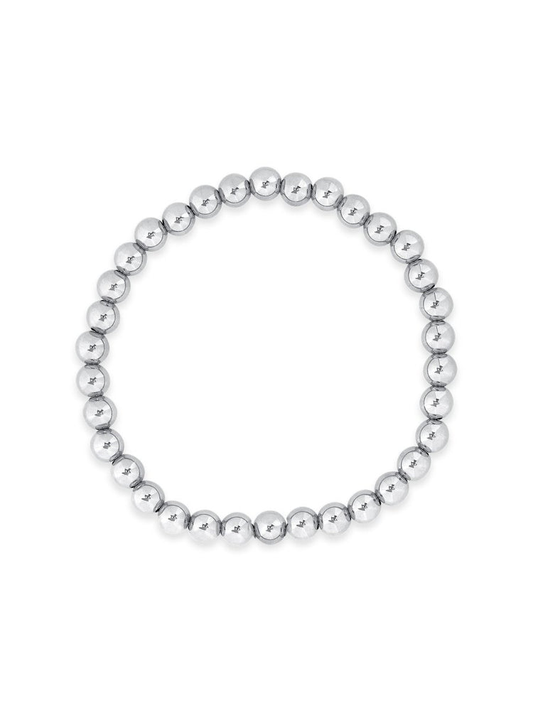 Silver Everyday Stretch Bracelet - 5mm