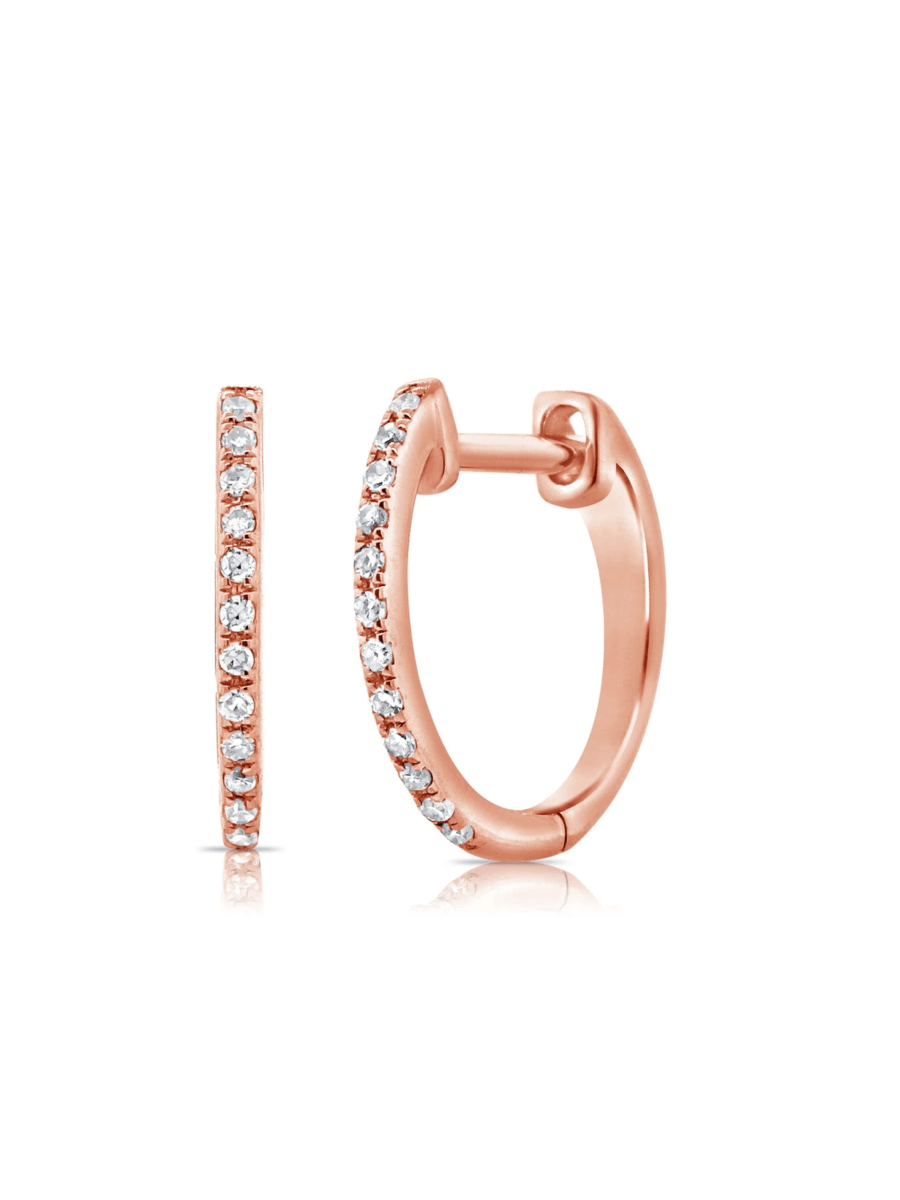 Favorite Diamond Huggie 14K - LeMel