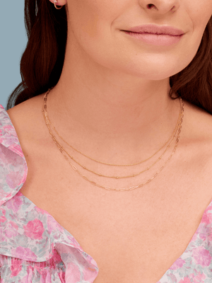 Favorite Mixed Chain Layering Necklace Set