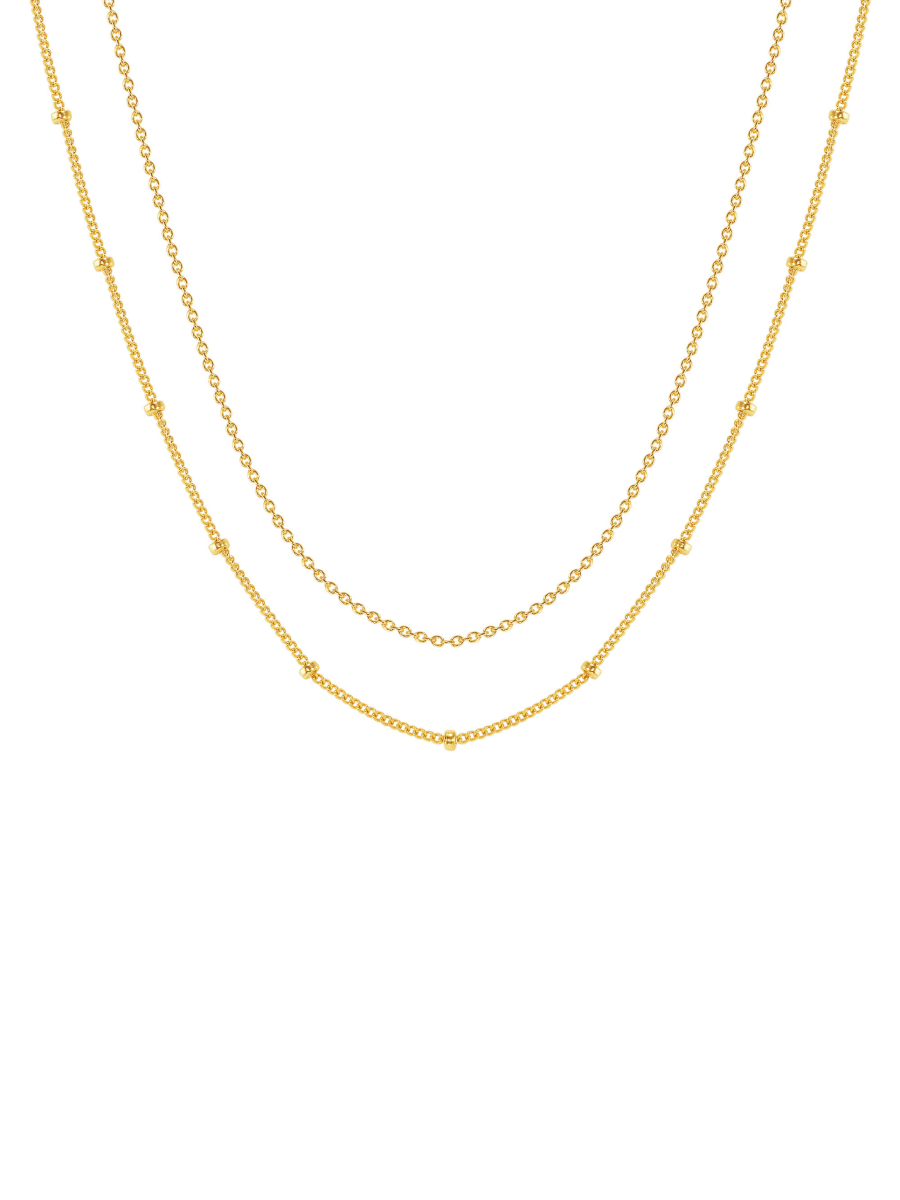 Favorite Mixed Chain Layering Necklace - LeMel