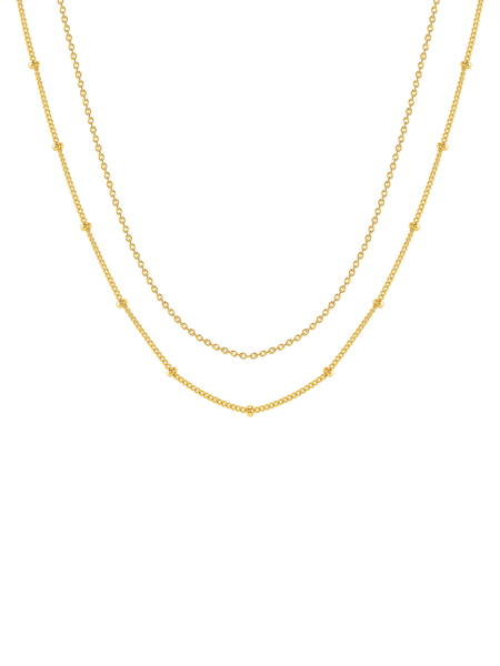 David Yurman Sterling Silver and 18k Gold Pearl Mixed Chain Necklace -  Yoogi's Closet