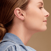 Flat Gold Hoops - LeMel