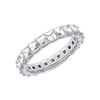 French Cut Diamond Eternity Band 18K - LeMel