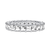 French Cut Diamond Eternity Band 18K - LeMel