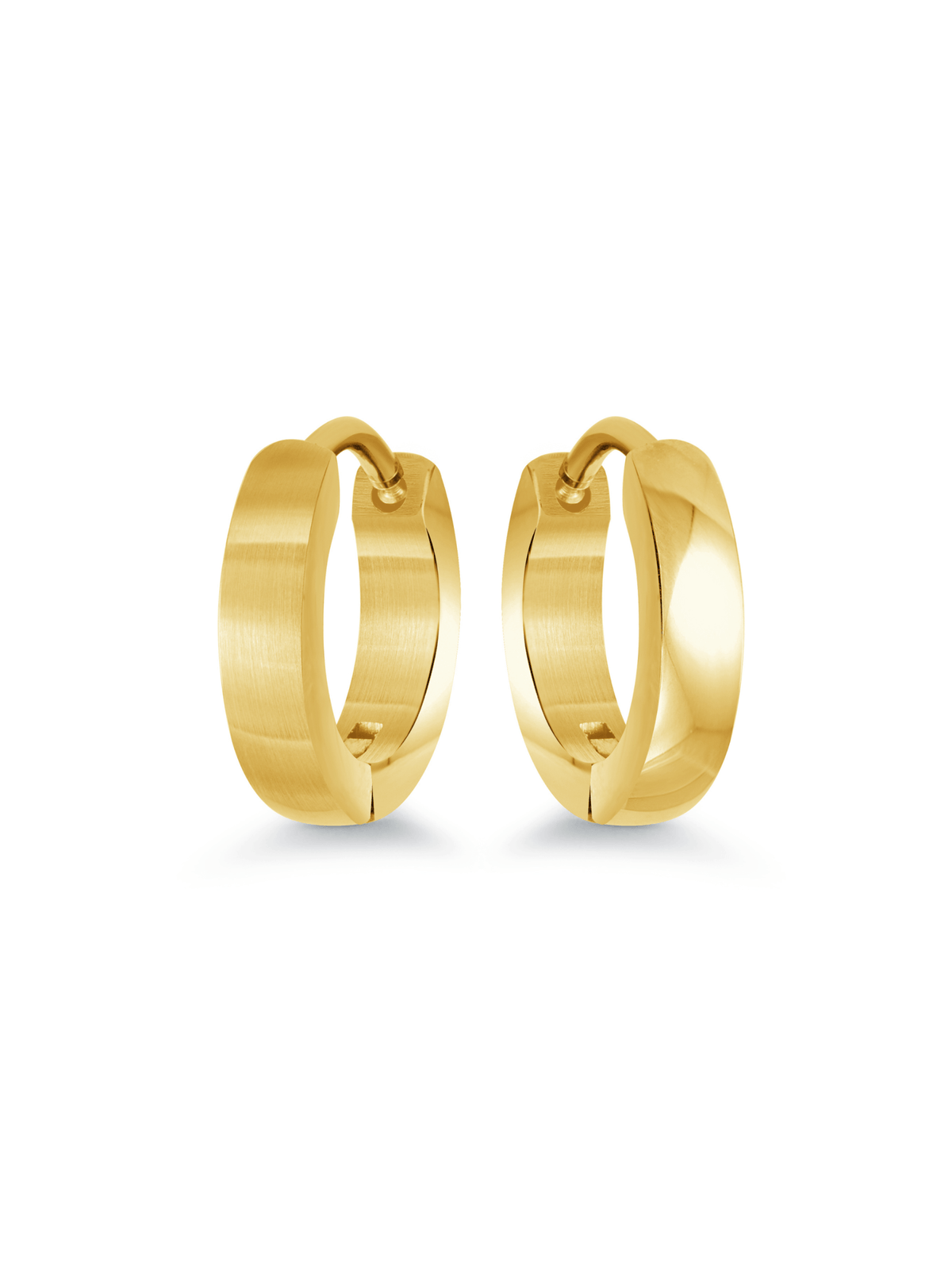 Gold Huggie Earrings - LeMel