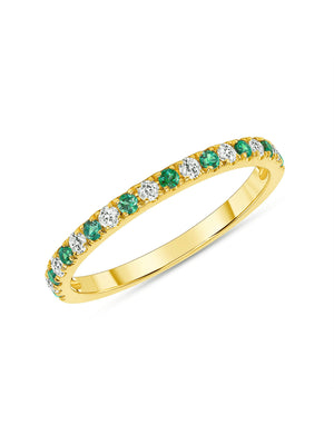 Gracie Ring -  Emerald 14K