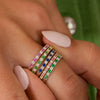 Gracie Ring Pink Sapphire 14K - LeMel