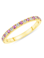 Gracie Ring Pink Sapphire 14K - LeMel