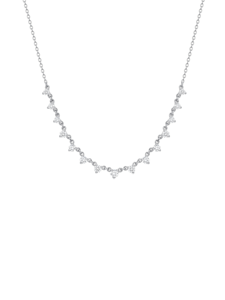 Graduated Diamond Layering Necklace 14K - LeMel