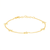 Hallie Diamond Star Bracelet 14K - LeMel