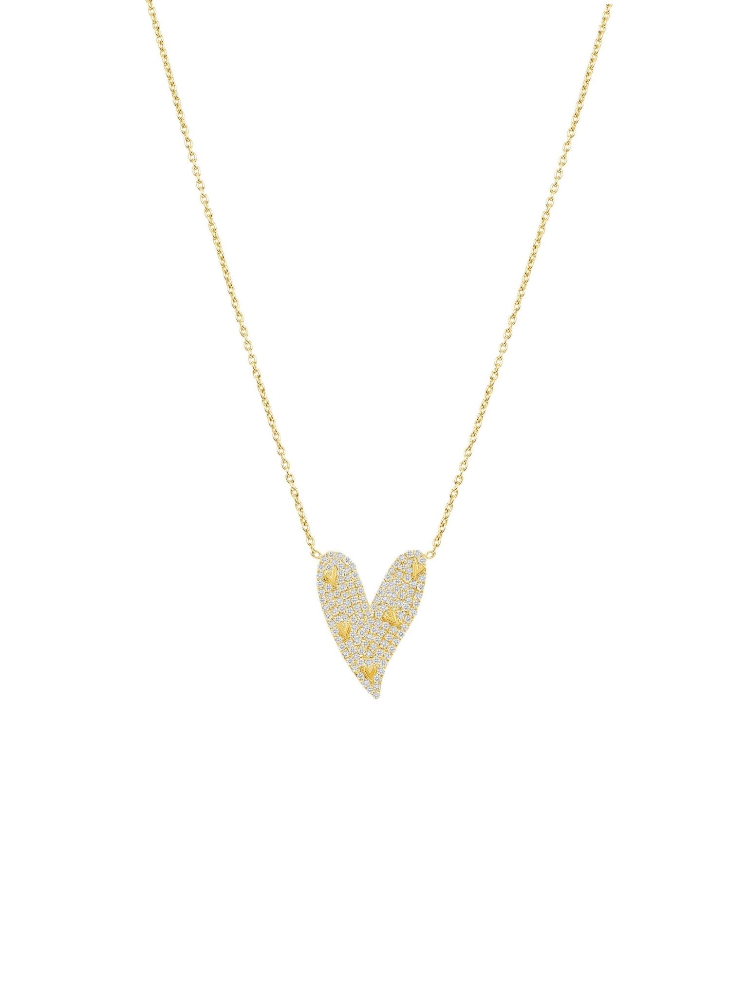 Heidi Heart Necklace 14K - LeMel