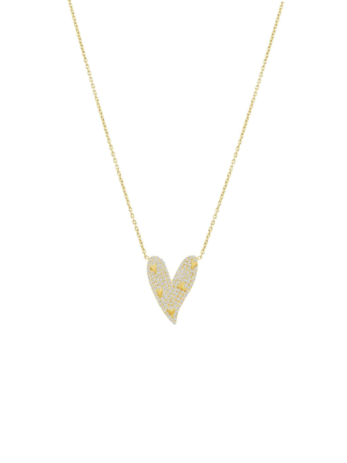 Heidi Heart Necklace 14K - LeMel