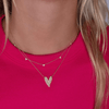 Heidi Heart Necklace 14K - LeMel