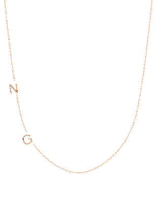 Initial Sample Sale - NG Necklace - LeMel
