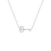 Key Diamond Necklace 14K - LeMel