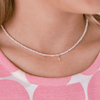 Kid Cross Pearl Necklace - LeMel