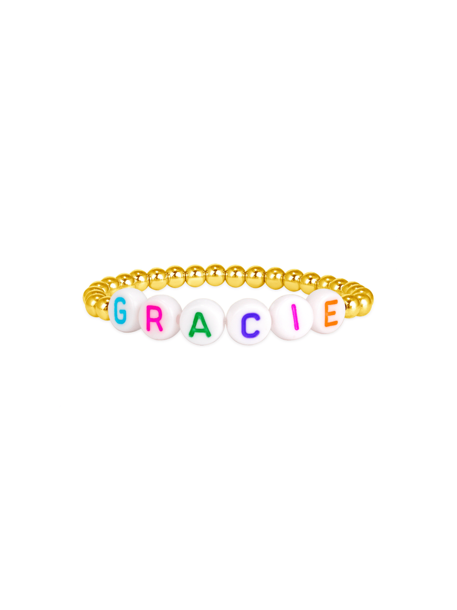 Kid Custom Name Stretch Bracelet - LeMel