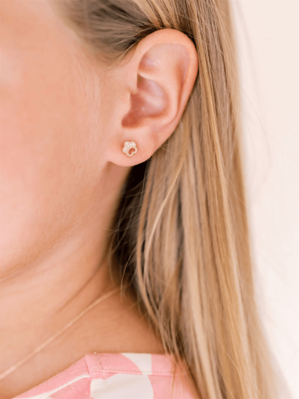 Paw print earrings 