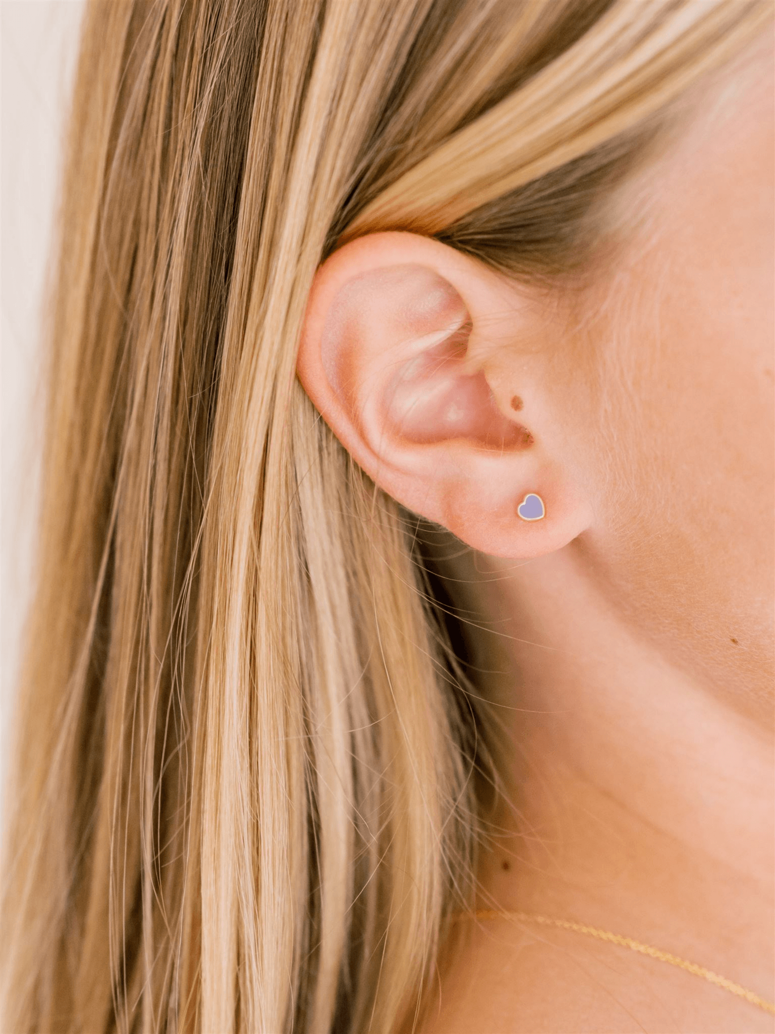 Enamel 2025 stud earrings