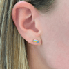 Kid Over the Rainbow Stud Earrings 14k - LeMel