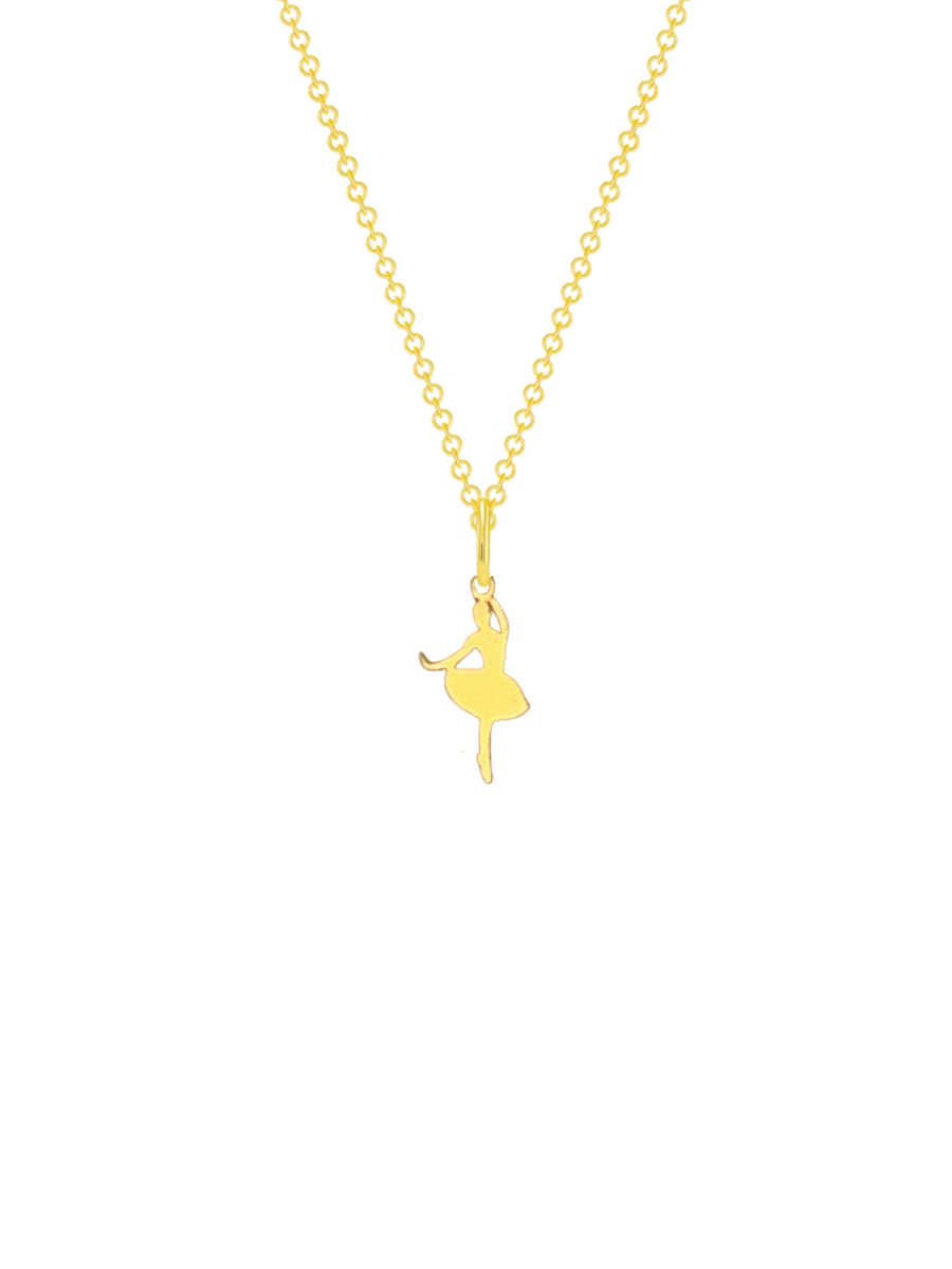 Child's 2025 ballerina necklace