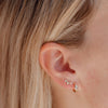 Leah Climber Stud Earring 14K - LeMel