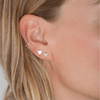 Leah Climber Stud Earring 14K - LeMel