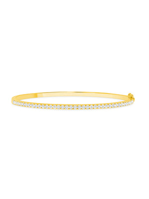 Lily Diamond Bangle 14K