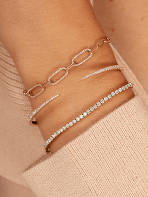 14K Gold Initial Bracelet – KEILA