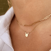 Longhorn Necklace 14K - LeMel