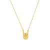 Longhorn Necklace 14K - LeMel