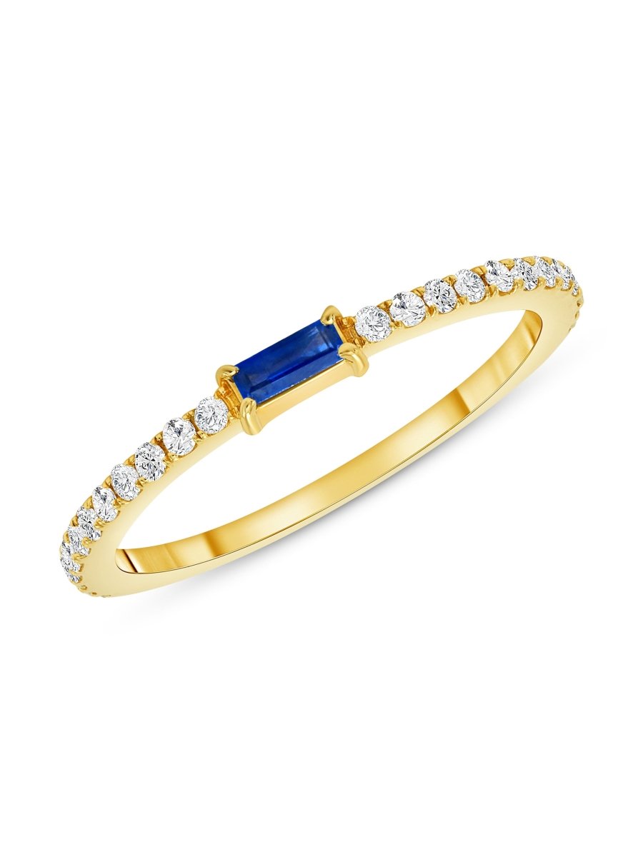 Madeline Ring Blue Sapphire 14K - LeMel