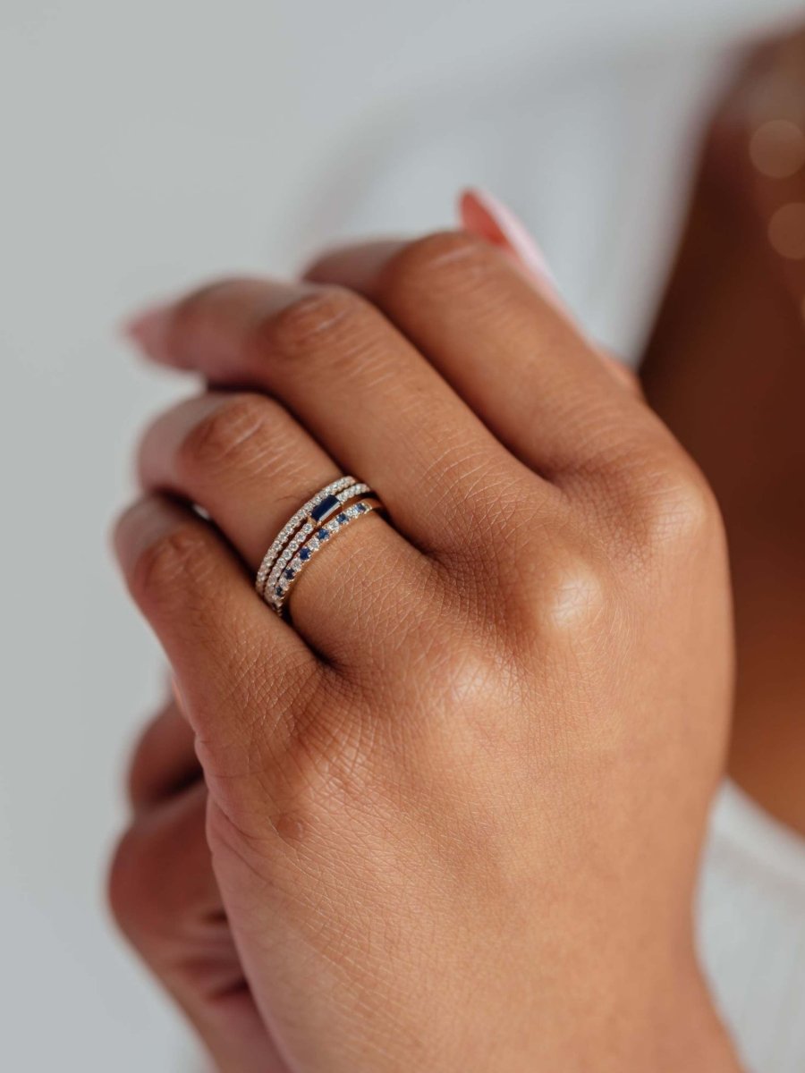 Madeline Ring Blue Sapphire 14K - LeMel