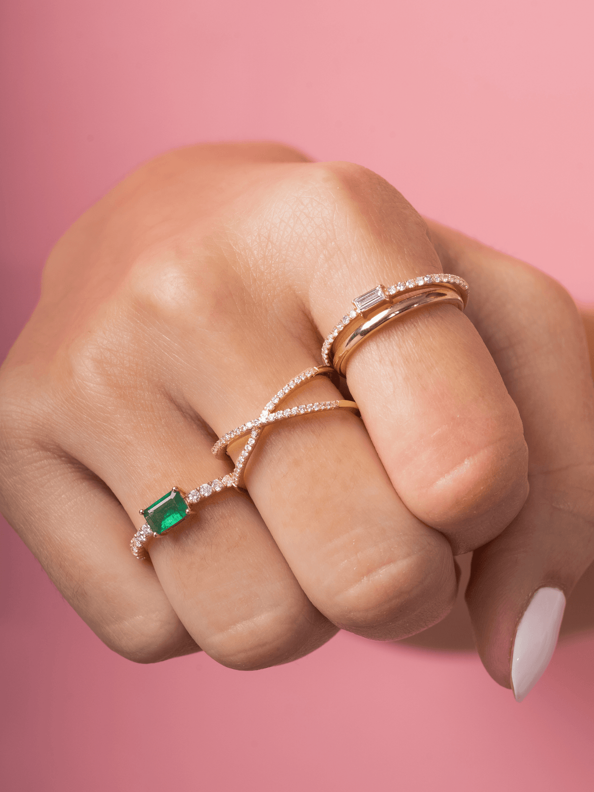 Madeline Ring Diamond 14K - LeMel