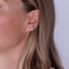 Mini Chunky Diamond Huggie 14K - LeMel