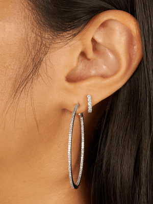 Trio Diamond Stud Earring 14K – LeMel