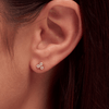 Cluster diamond studs